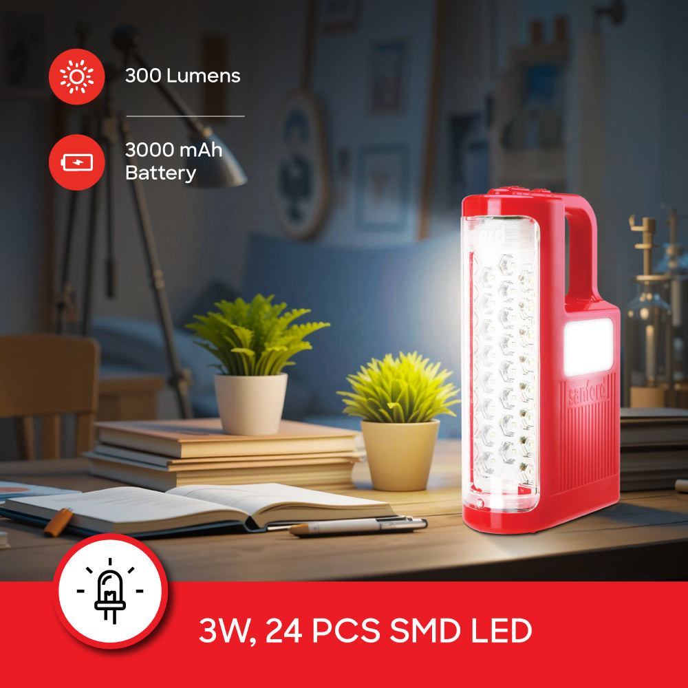 Sanford 2 in 1 Solar LED Lantern with Mobile Charging and 60Hour Runtime | SF4722EL - buysanford